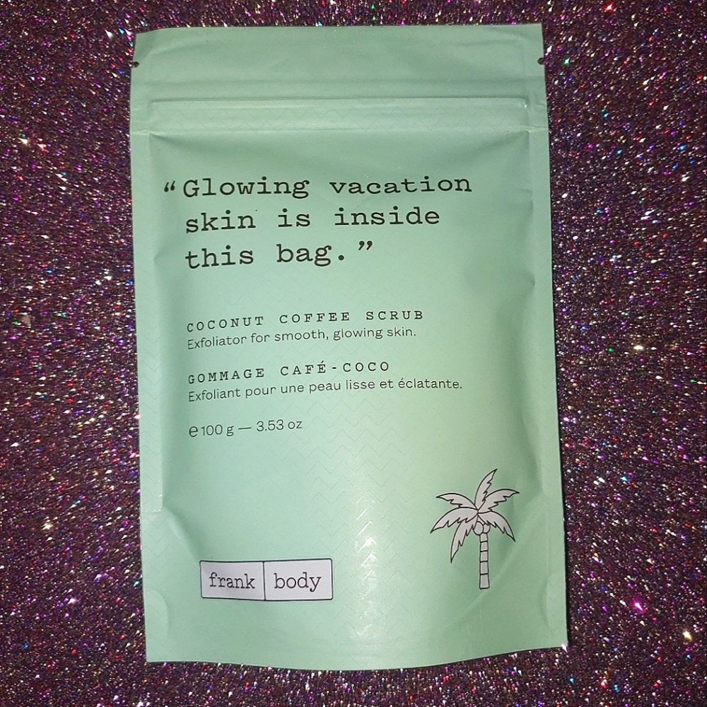 Coconut Coffee Scrub Shower Body Scrub Frank Body